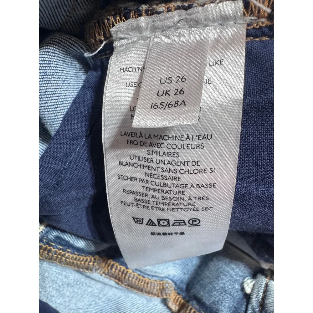 We The Free Twenty Six Skinny Jeans‎ Women's 26 Light Wash Stretch Boho